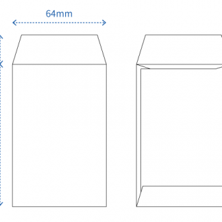 セミオーダー）ポチ袋A(64×97mm)｜オリジナル封筒・既製品封筒の印刷
