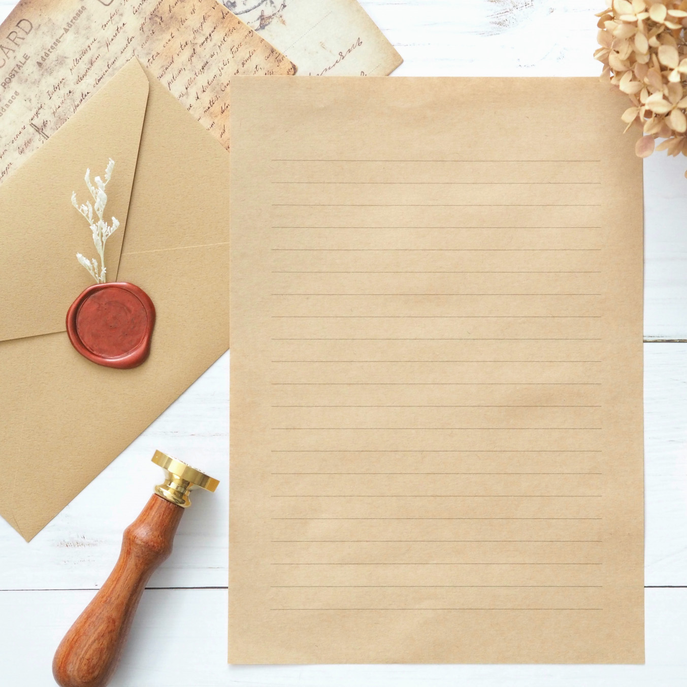 オリジナルのレターセット