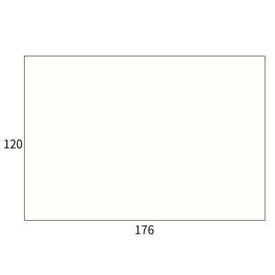 洋1ダイア封筒 Cotton スノーホワイト 116.3g
幅 x 天地：176 x 120mm
米坪：116g/m2