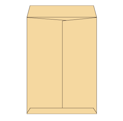 角2 クラフト 85 中貼 (〒枠なし)