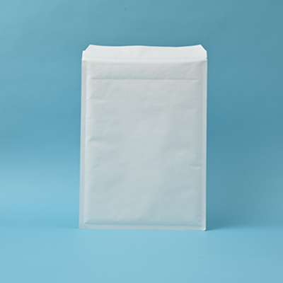 クッション封筒 A4 ホワイト(白)
幅 x 天地：255 x 340mm
米坪：100g/m2