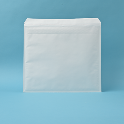 クッション封筒 B4横 ホワイト(白)
幅 x 天地：400 x 340mm
米坪：100g/m2
