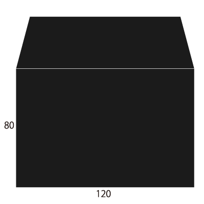 つり銭袋 カマス貼 【黒】(既製封筒)
幅 x 天地：120 x 80mm
米坪：90g/m2