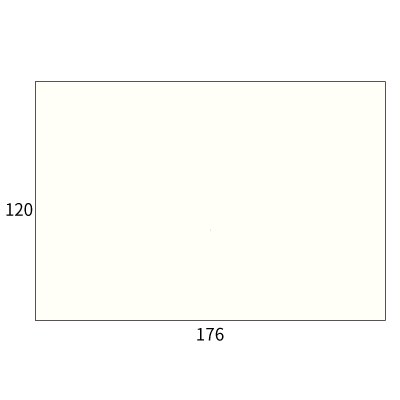 洋1ダイア封筒 コットンスノーホワイト 116.3g
幅 x 天地：176 x 120mm
米坪：116g/m2