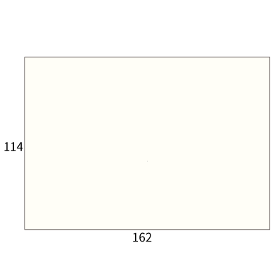 洋2カマス封筒 コットン スノーホワイト 116.3g
幅 x 天地：162 x 114mm
米坪：116g/m2